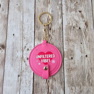 Benefit Keychain Mirror Pink